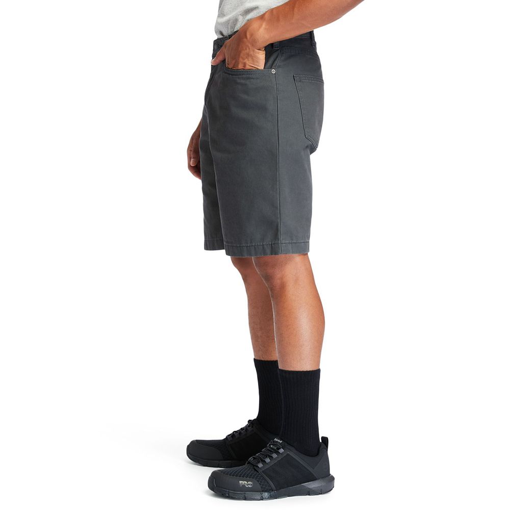 Timberland Mens Shorts PRO® Son-of-a Canvas Work - Dark Grey - India XH8071294